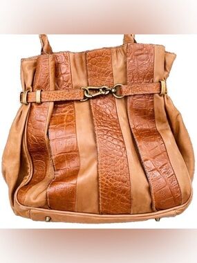 MICHAEL BIANCO Harness Collection LEATHER Purse